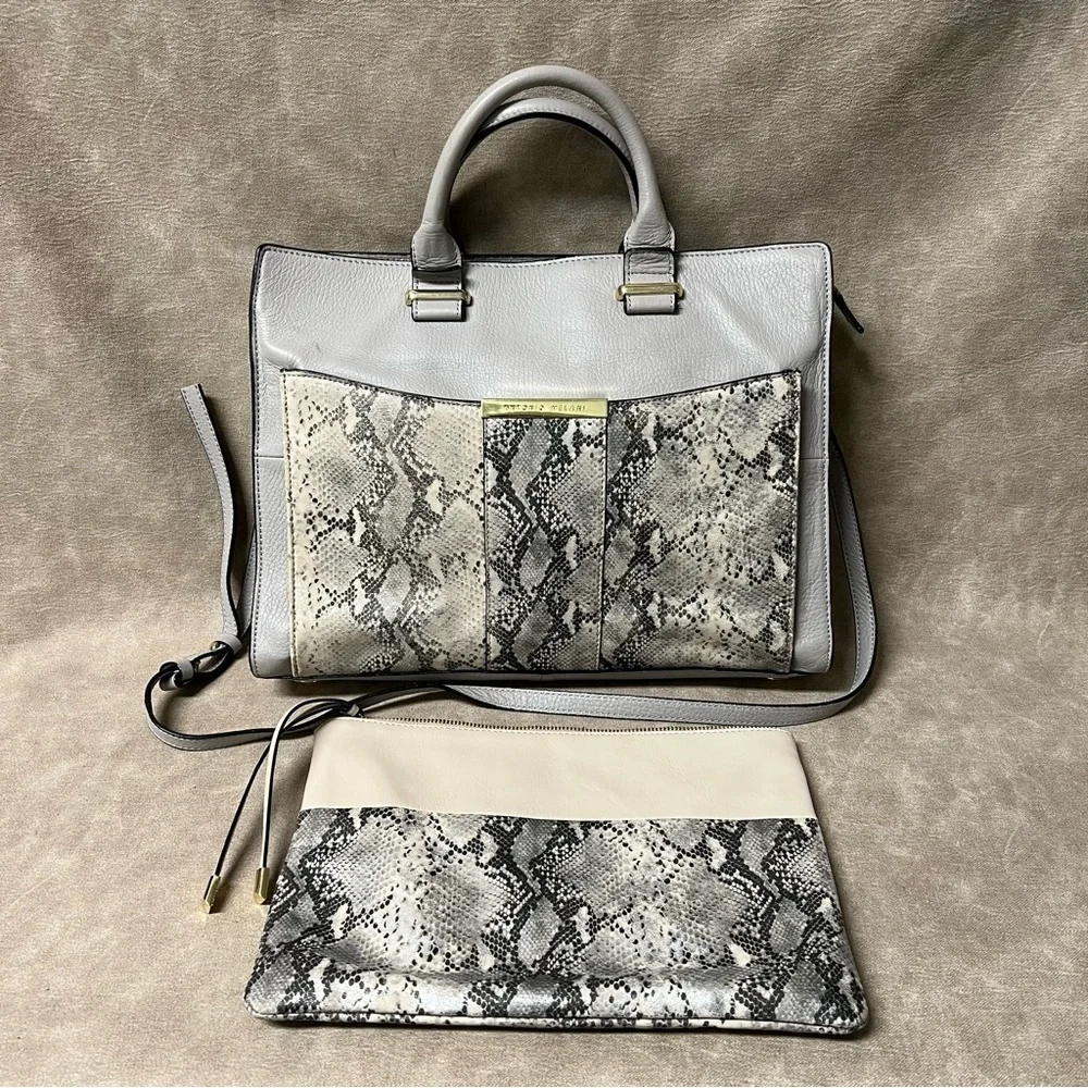 ANTONIO MELANI Two in one laptop tote purse